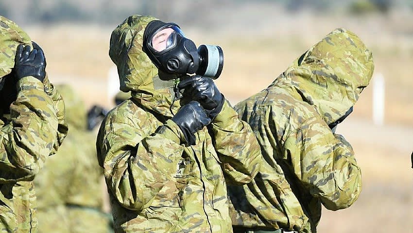 Army tests new CBRND gear