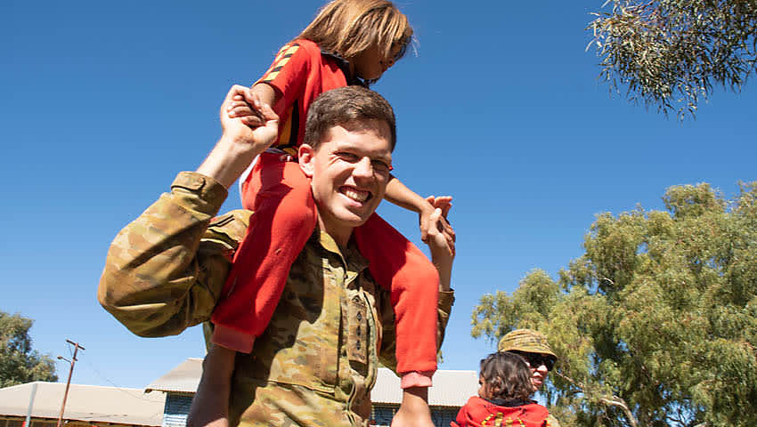 Army helps to ‘close the gap’ in East Pilbara