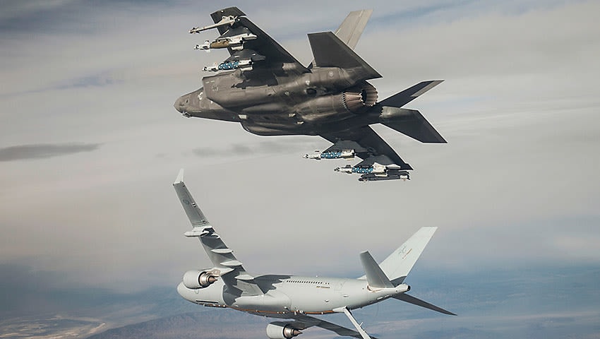 Air Force demonstrates refuelling capability with next-gen fighter