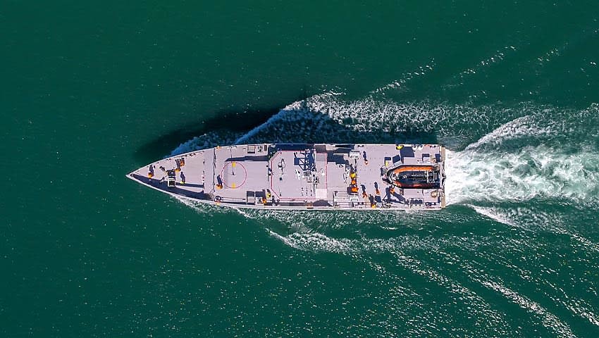 Australia delivers next Guardian patrol boat to Solomon Islands