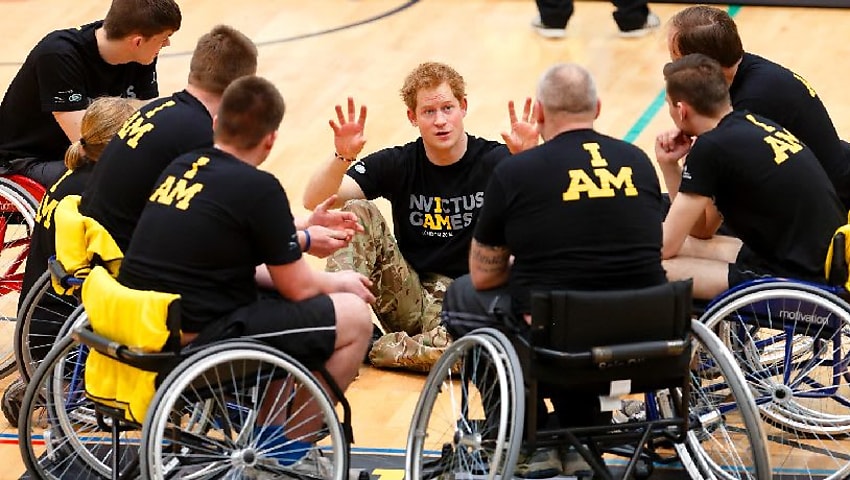 hrh prince harry will host the the   invictus games in sydney