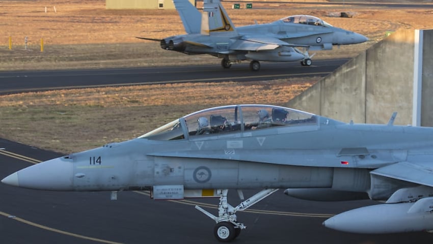 Air Force wraps up in Top End skies
