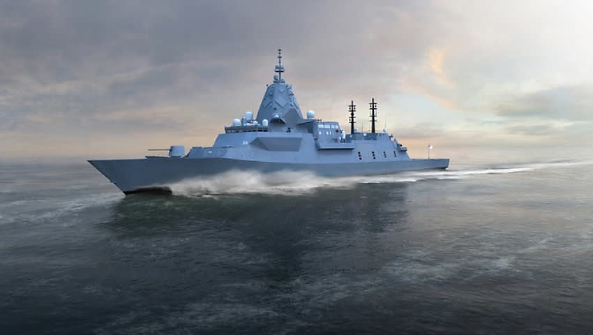 First steel block constructed for Hunter Class program