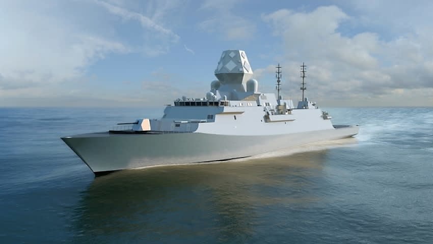bae future frigate model