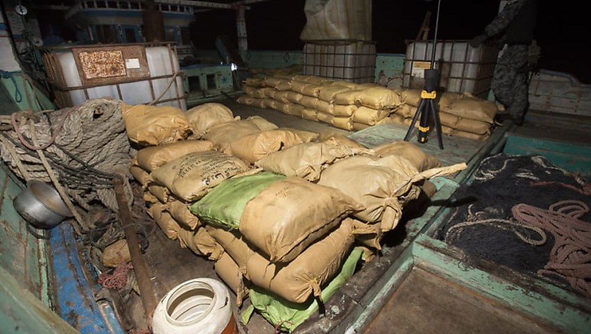 narcotics seized by hmas warramunga