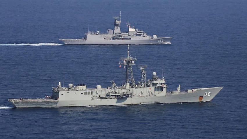 Australia and India sign agreement to enhance naval ties