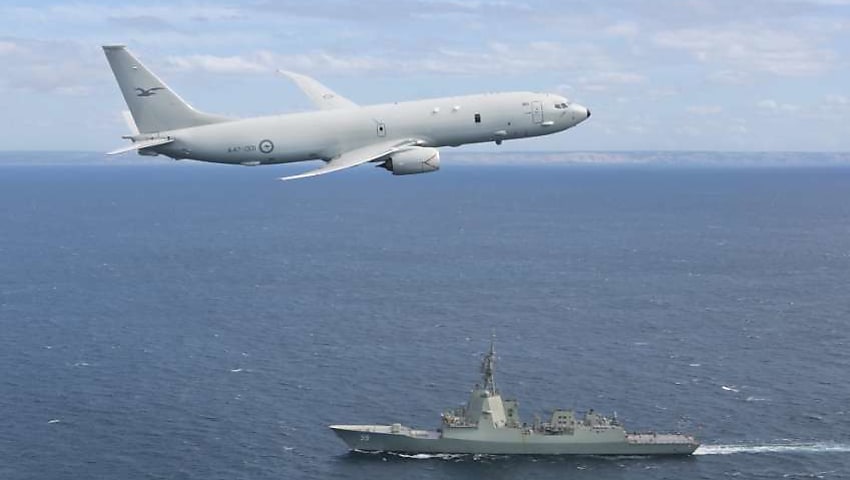 Airborne sensors support development of maritime picture