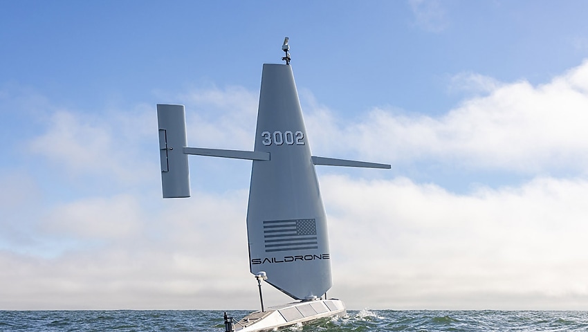 The Thales-Saildrone System – ready to deploy