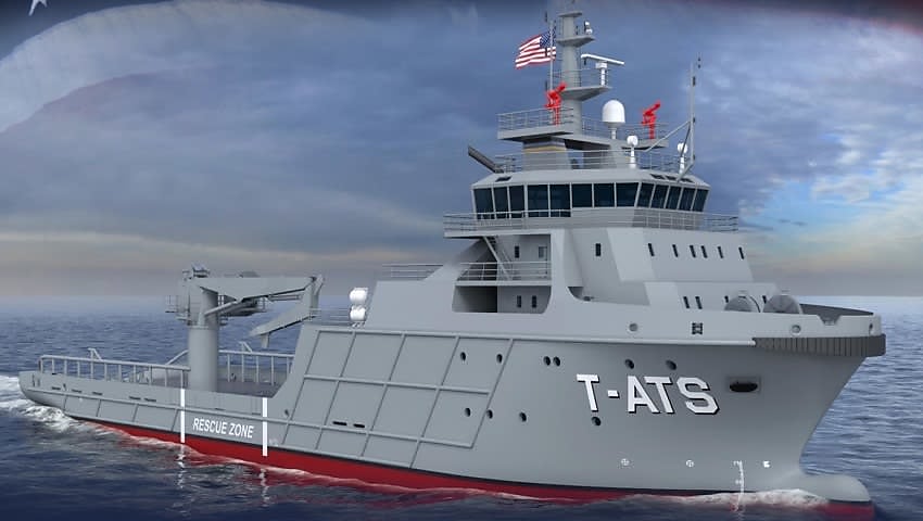 Austal USA awarded contract for US Navy T-ATS ships