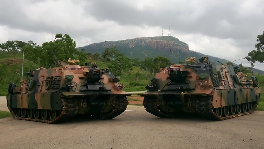 army officially accepts new armoured vehicles
