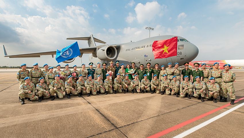 Australia to continue airlift support for Vietnam’s peacekeepers