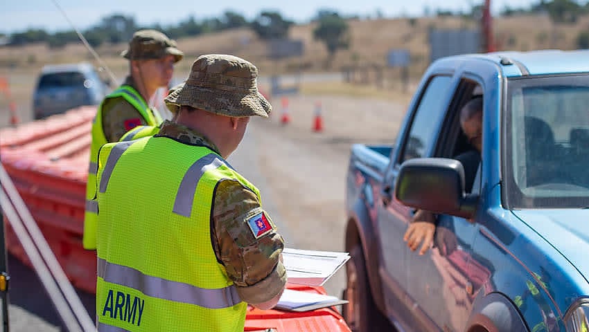 ADF to deploy along NSW-Victorian border