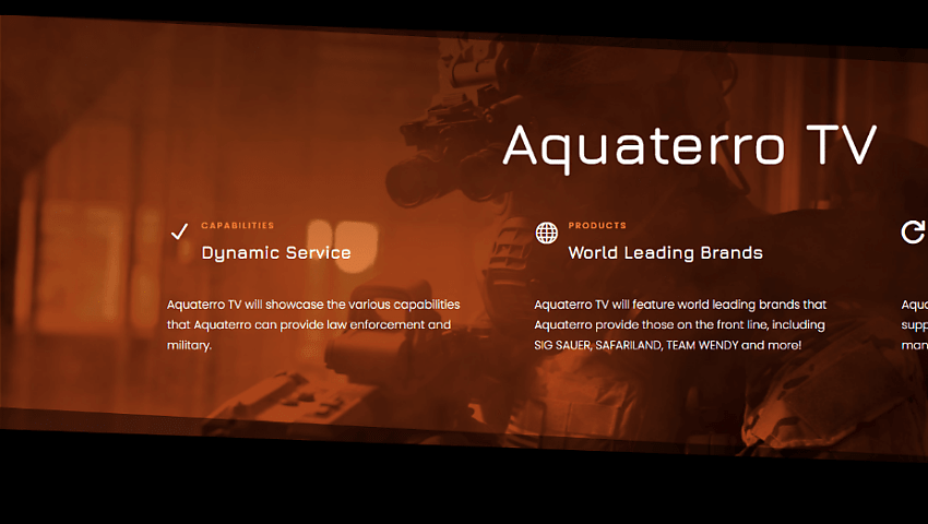 Aussie owned defence company Aquaterro launches AquaterroTV