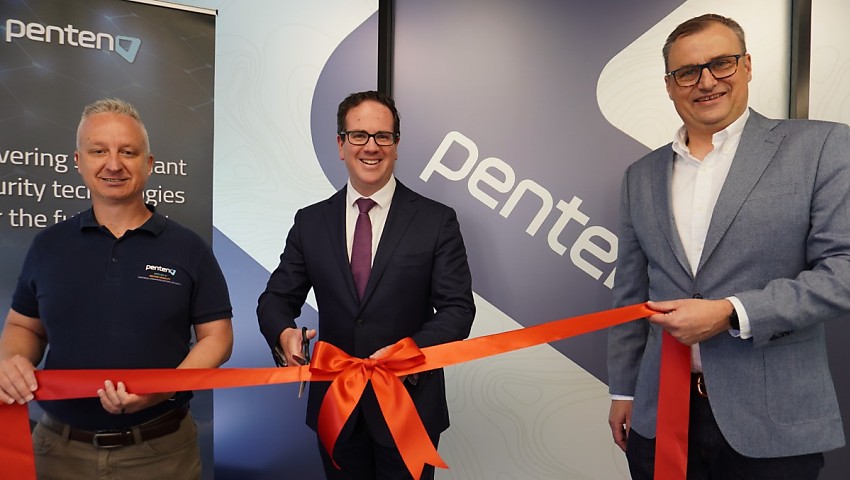 Minister Matt Keogh opens Penten’s new WA office