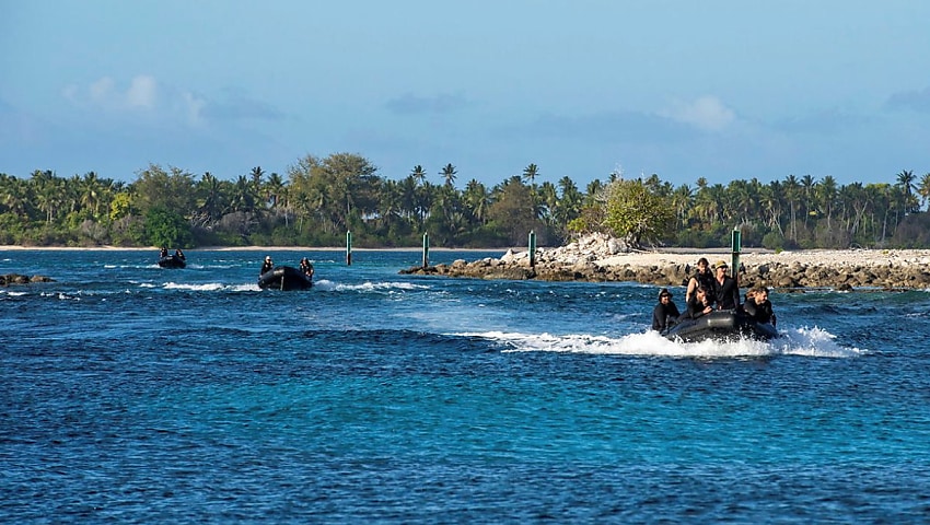 Multinational taskforce locates WWII bombs in Tuvalu waters