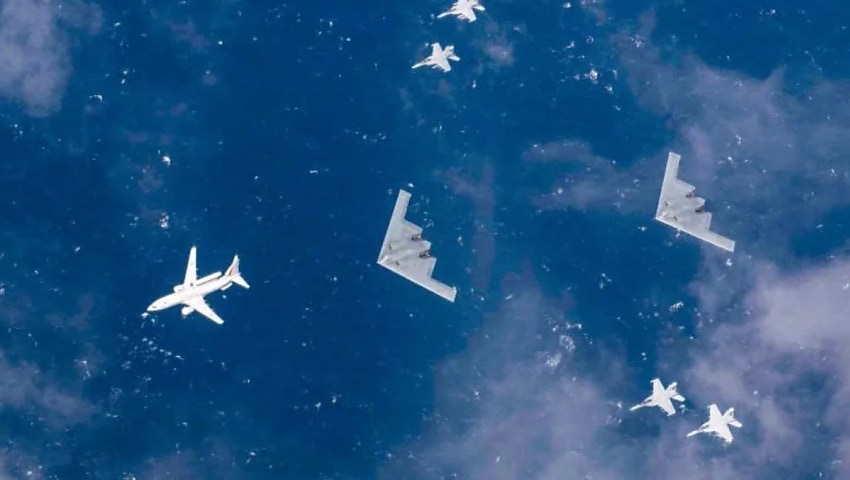 USAF B-2 bombers depart northern Australia