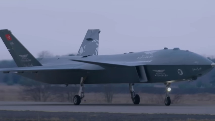Unmanned fighter planes top