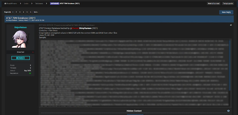 AT&T finally admits “AT&T data-specific fields” are part of leak affecting more than 70m customers