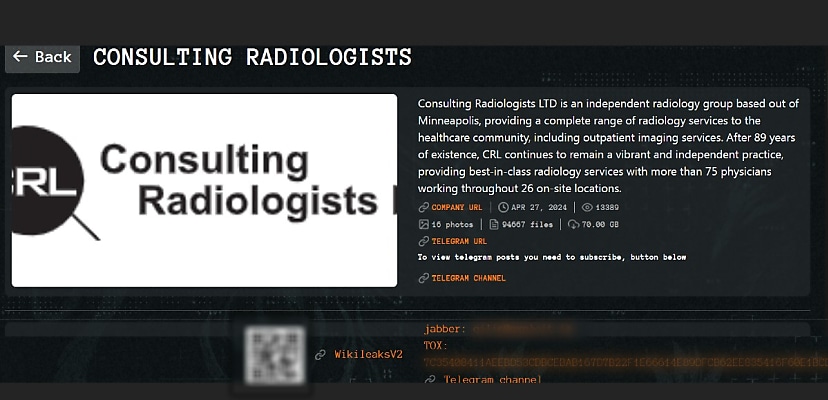 LockBit, Qilin likely responsible for radiology clinic data breach affecting more than 500k