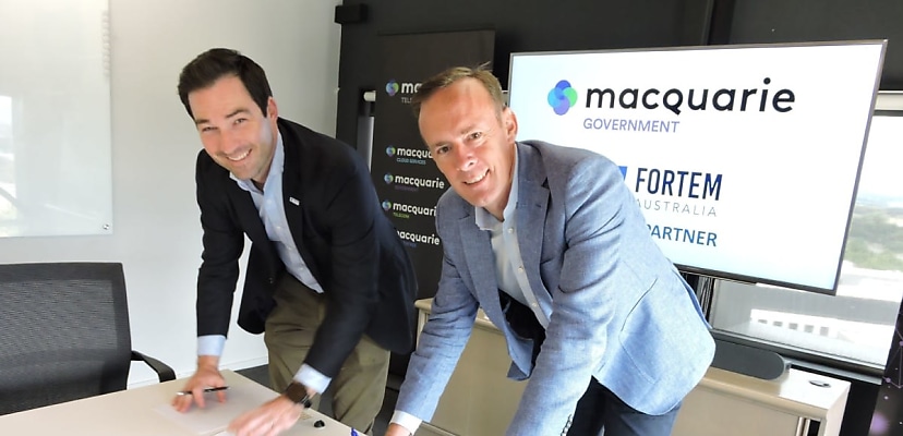 Macquarie Government, Fortem Australia partner to reskill first responders to join cyber industry