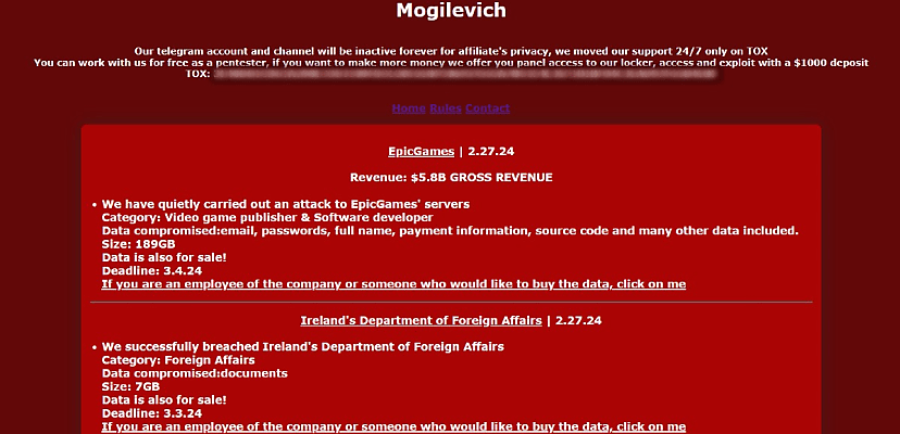 Fortnite game developer Epic Games allegedly hacked