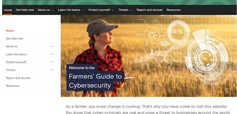 Charles Sturt University releases free Farmers’ Guide to Cybersecurity