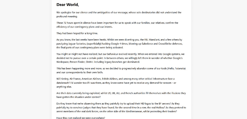 Scattered Lapsus$ Hunters hackers announce retirement