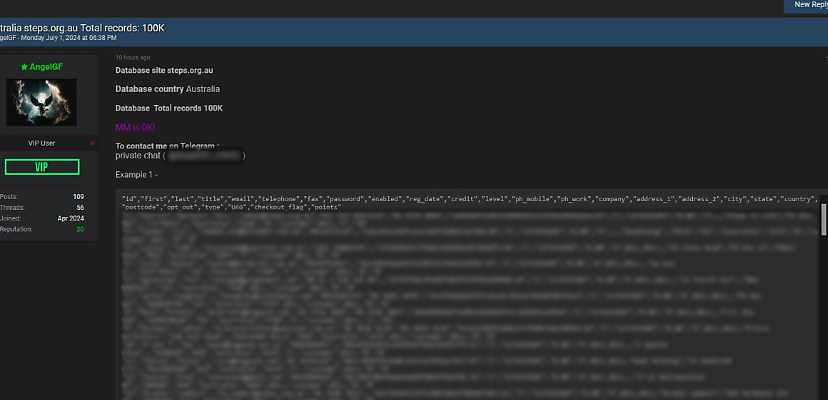 Exclusive: Steps to Life Christian ministry hit by alleged data breach