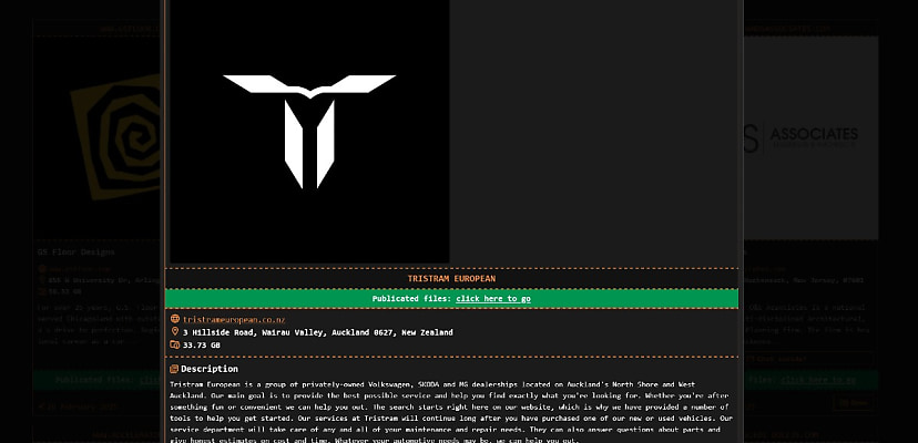 Exclusive: Kiwi car dealership Tristram European listed by DragonForce ransomware