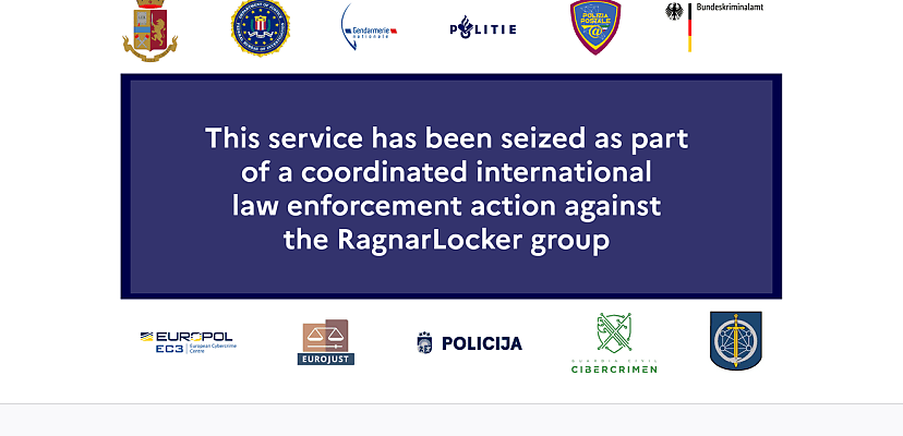 Ransomware group Ragnar Locker’s darknet leak site taken down by cyber cops