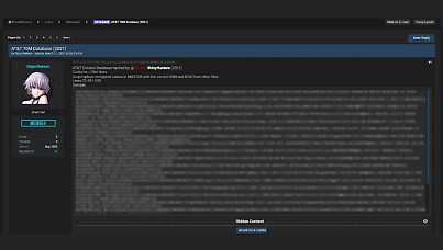 AT T denies 73m person data leak is from its network