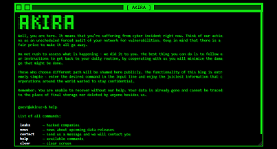 Inside Akira, the ransomware gang with a retro-computing fetish