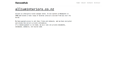 Exclusive: RansomHub continues ANZ tear with Kiwi interior design firm