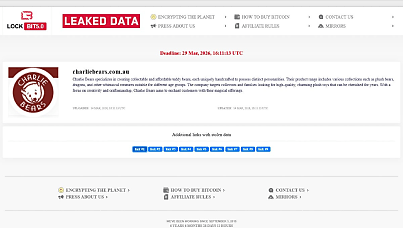 Exclusive: Cuddly toy maker Charlie Bears allegedly hacked