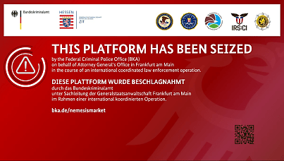 Nemesis Market dismantled by German law enforcement