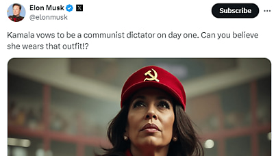 Musk joins Grok users in spreading AI misinformation on X