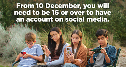 Government launches social media age ban education campaign
