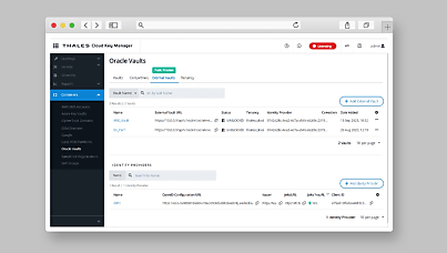 Thales launches external key management for Oracle Cloud Infrastructure