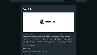 Cactus ransomware gang claims hack of Australian logistics and healthcare firm Peacock Bros