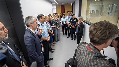 Australian Federal Police officially opens expanded Sydney forensics lab