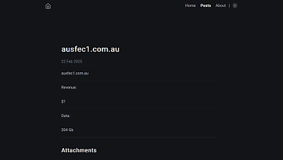 Exclusive: Aussie food distribution company listed on dark web leak site