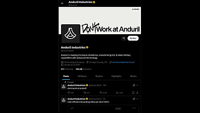 Anduril’s new recruitment campaign looks like a hack, but it isn't