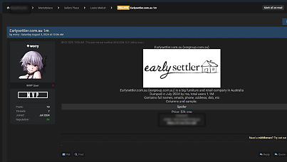Exclusive: Australian furniture retailer Early Settler confirms data breach
