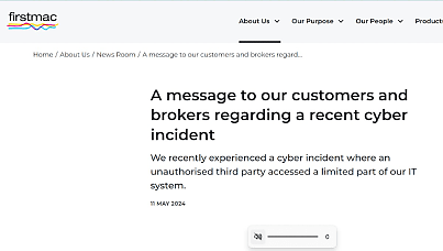 Embattled lender Firstmac releases new statement on cyber attack