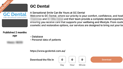 Space Bears claims cyber attack on Sydney dental clinic