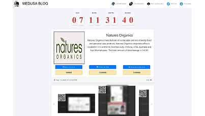 Exclusive: Natures Organics confirms Medusa ransomware attack