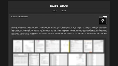 Exclusive: Hackers claim theft of 150GB of patient data from Outback Pharmacies