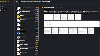 Exclusive: INC Ransom claims hack on closed Queensland law firm