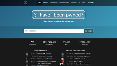 Have I Been Pwned adds new dataset of 361m email addresses