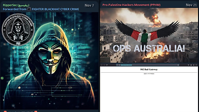 Pro-Russian and Pro-Palestinian hacktivists responsible for a wave of cyber attacks against Australian organisations